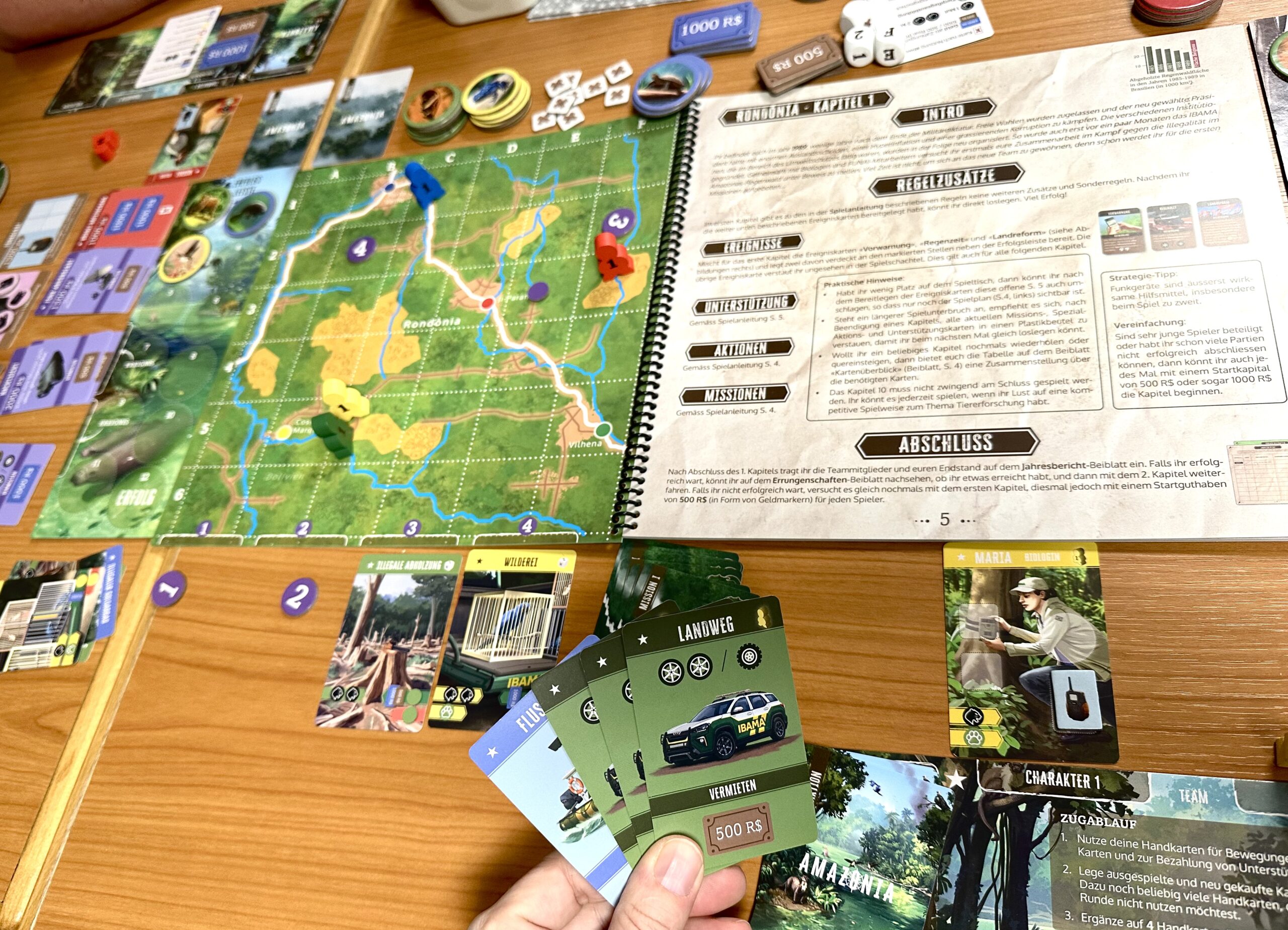 Spielaufbau Kapitel 1