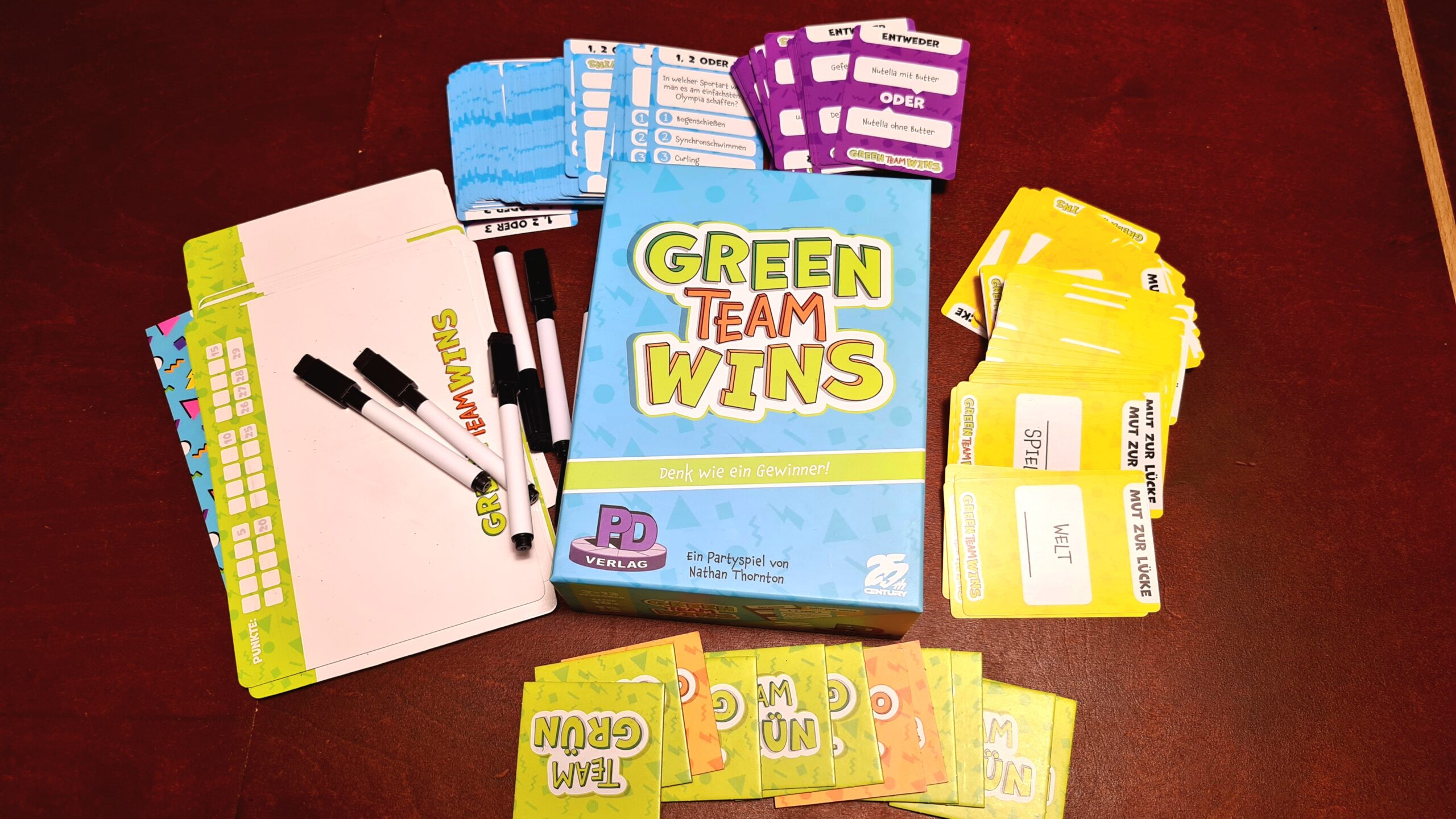 Cover Green Team Wins mit Material