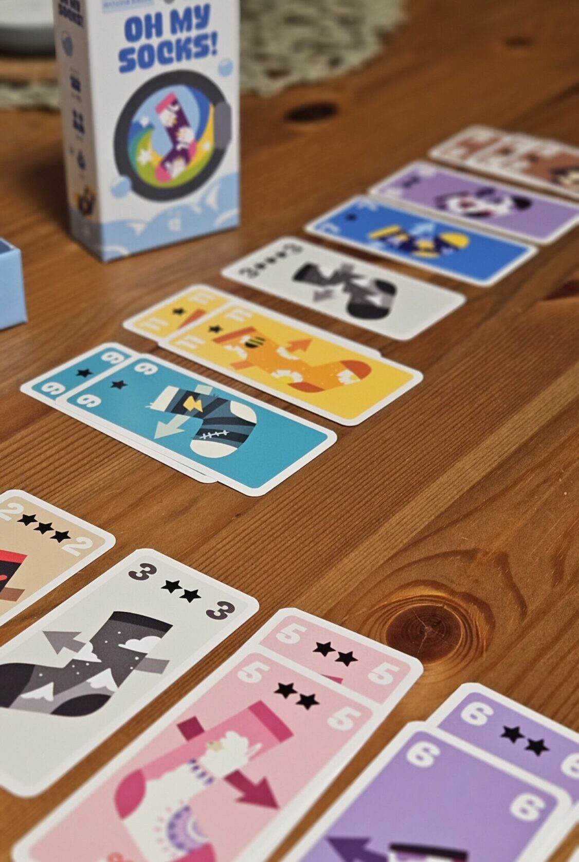 Oh my Socks: Spielsituation