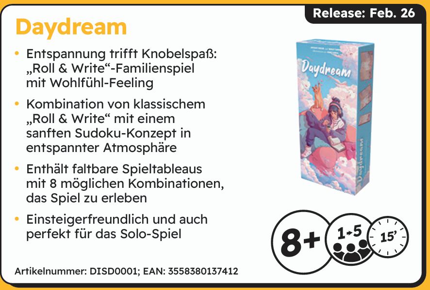 Daydream Infos