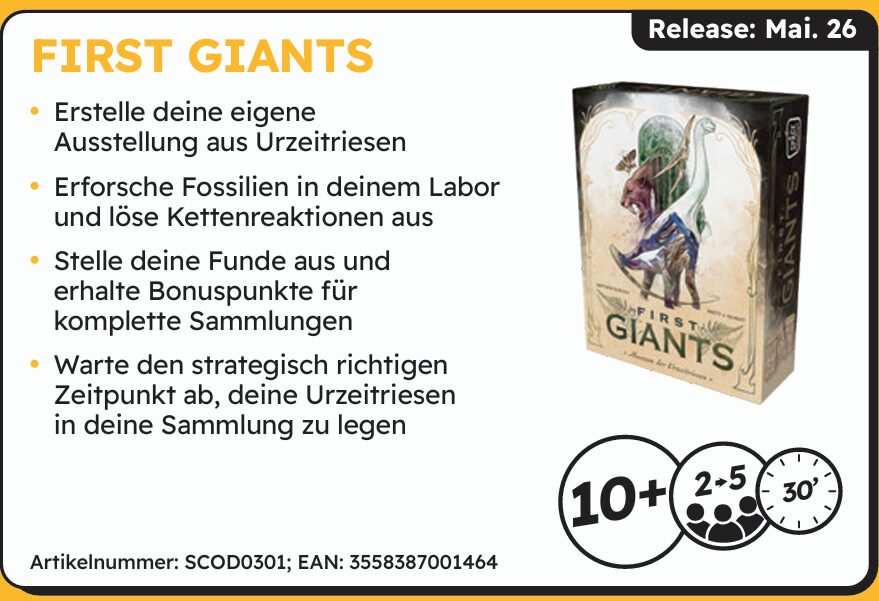 First Giants Info