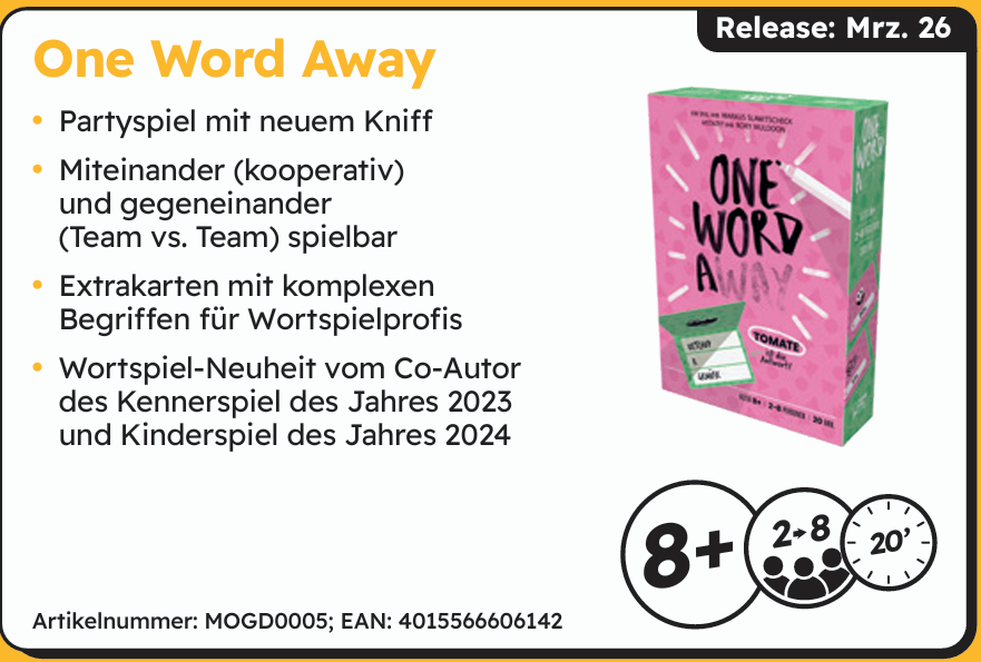 One Word Away Infos