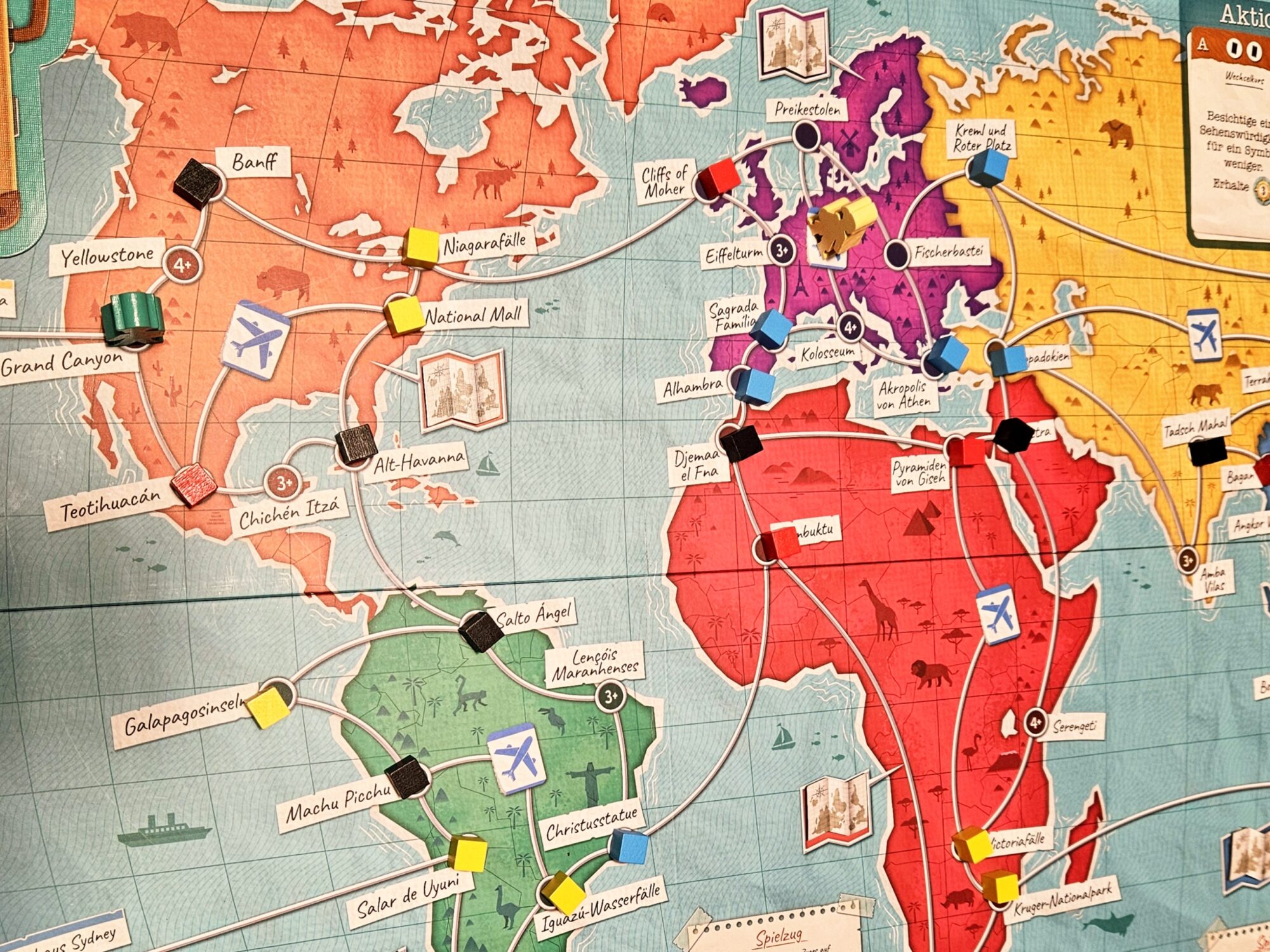 Trekking – Reise um die Welt von Game Factory: Spielszene