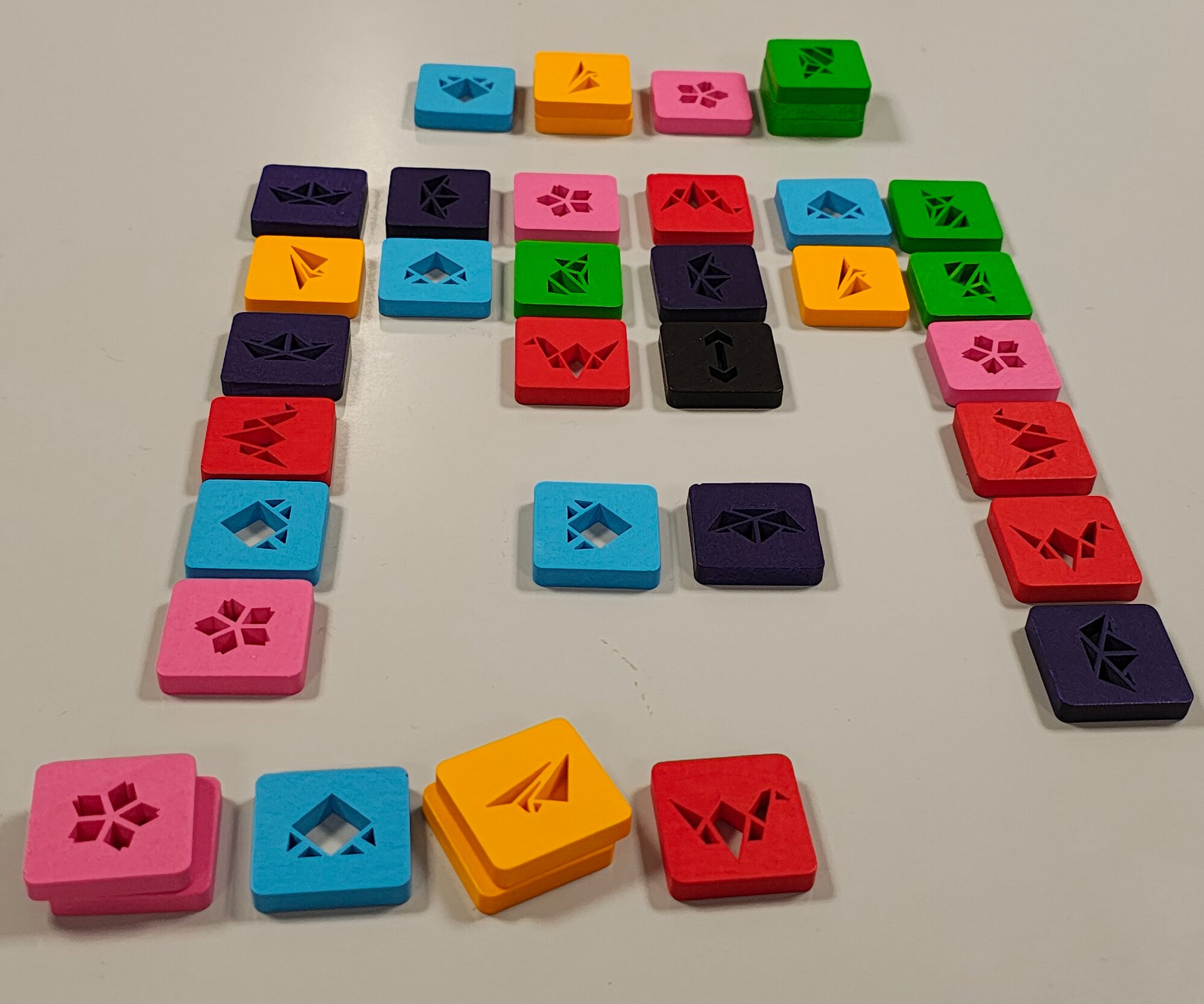 COLORO von HELVETIQ: Spielsituation