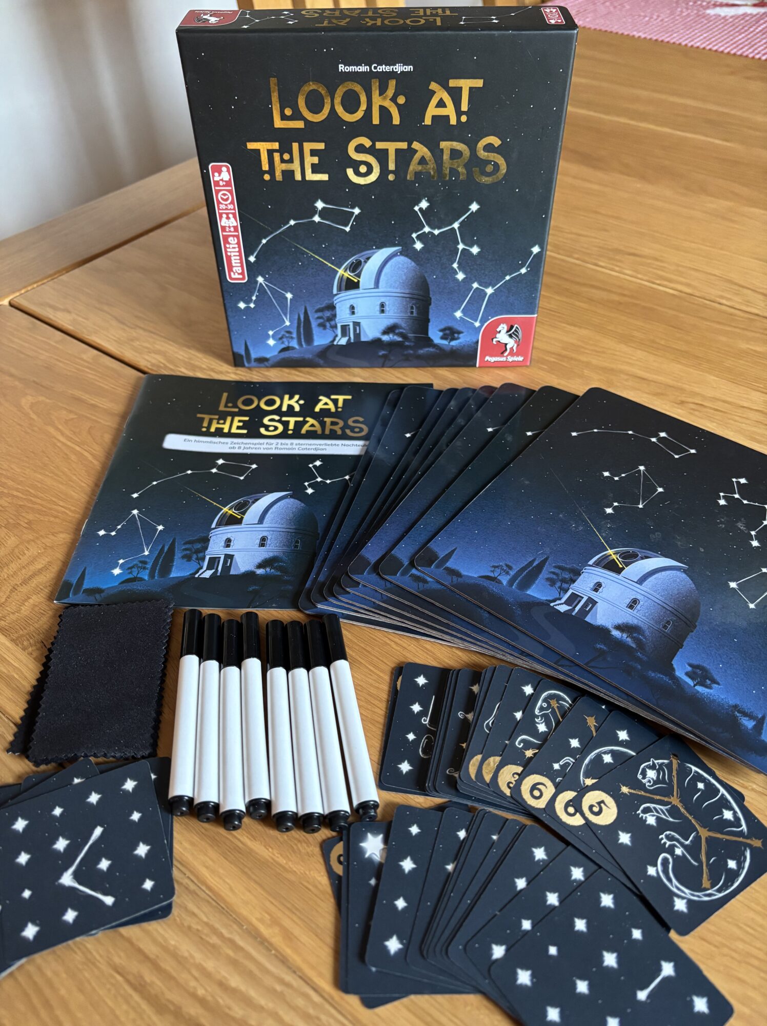 Spielmaterial Look at the stars