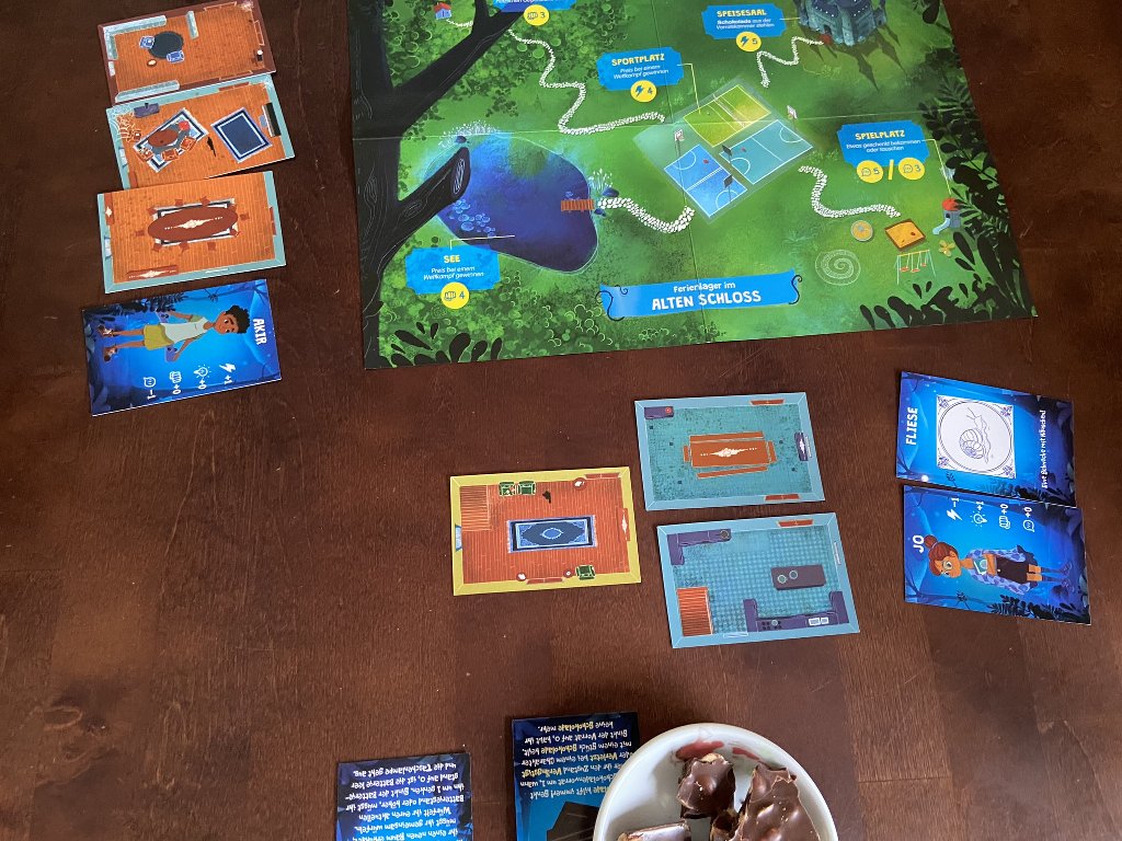  Mein erstes Rollenspiel - Der Geist im Schloss: Spielsituation – mit Schokolade :-) 